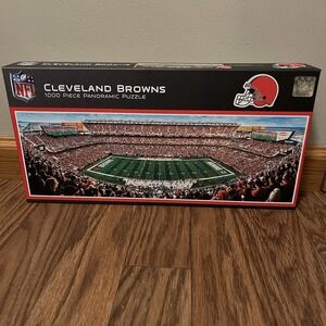 Cleveland Browns 1000 Piece Panoramic Jigsaw Puzzle‎ Unopened NEW